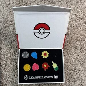 Pokemon League Badges Set